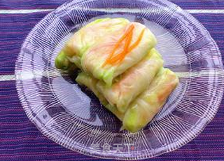 菠萝菜卷的做法步骤:10