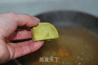 鲍汁咖喱南瓜珍菌的做法步骤:7