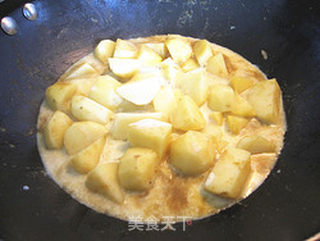 绿咖喱鸡肉土豆的做法步骤:11
