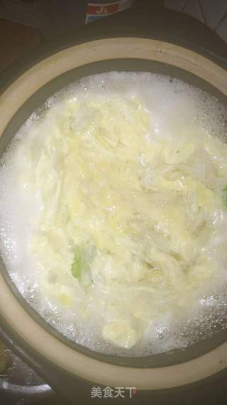萝卜鸡蛋汤的做法步骤：5