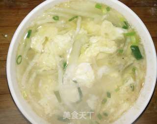 萝卜鸡蛋汤的做法步骤：7