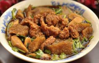 酥肉扣碗的做法步骤:9
