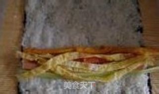 紫菜包饭的做法步骤:7