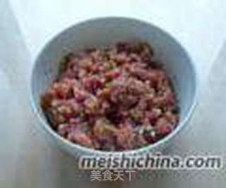 电饭煲发面版--香煎肉饼的做法步骤:5