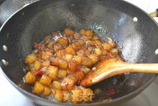无肉也欢,北方小吃-【风味炒凉粉】的做法步骤:10