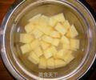 彩椒地三鲜的做法步骤:4
