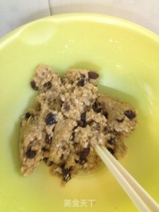 燕麦葡萄甜饼的做法步骤:4