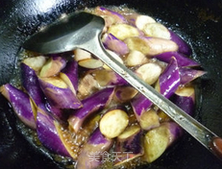 茄子烧五花肉的做法步骤：16