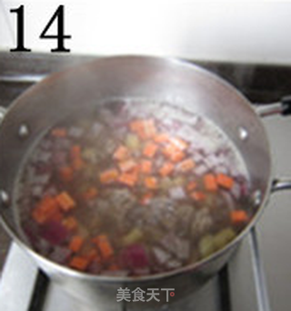 罗宋汤的做法步骤:14