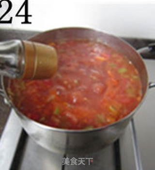罗宋汤的做法步骤:24