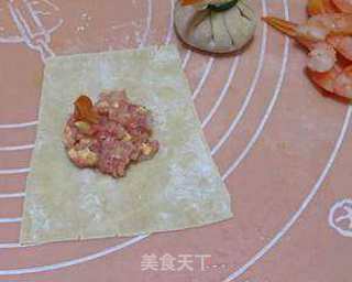 【萧丫头】虾包蘸菠萝的做法步骤:6