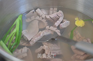 爆腰花的做法步骤:6
