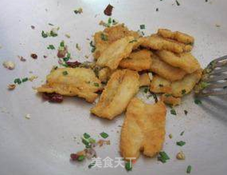 【盐酥鱼片】的做法步骤:10