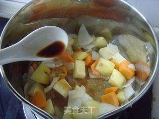 家常下饭菜---日式焖牛肉的做法步骤:7