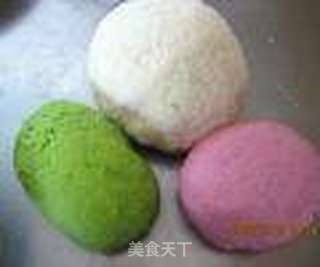 撕一片祥云送给你------祥云花卷的做法步骤:2