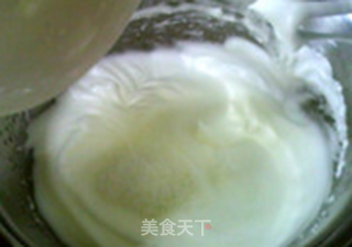 红豆天使蛋糕的做法步骤:5