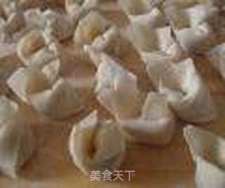 卡卡妈家的家常菜-----虾肉小馄饨,瘦肉小馄饨的做法步骤:5