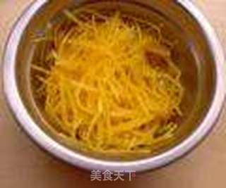 咖喱黄金土豆丝的做法步骤:8