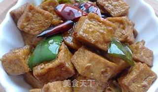 红烧豆腐的做法步骤:9