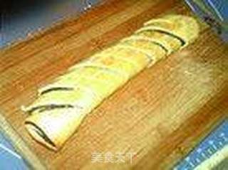 豆沙松酥卷的做法步骤:15