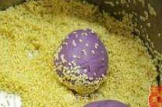 茉莉花紫薯米饼的做法步骤:4