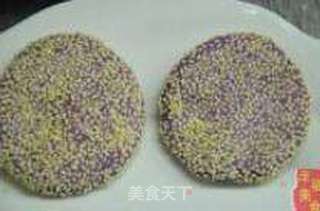 茉莉花紫薯米饼的做法步骤:5