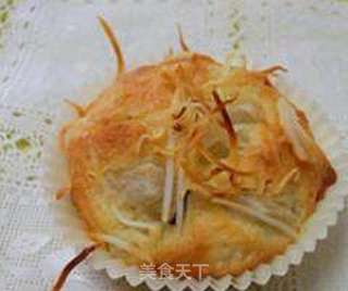 椰蓉香梨玛芬的做法步骤:11