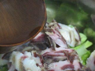 大俗大雅咸肉炖靠菜的做法步骤:6