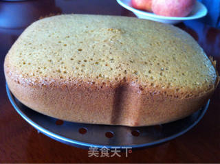 全麦海绵蛋糕--面包机版的做法步骤:12