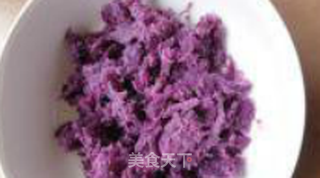 软香小点——蜂蜜紫薯糕的做法步骤:3