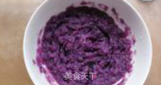 软香小点——蜂蜜紫薯糕的做法步骤:6