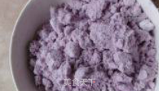 软香小点——蜂蜜紫薯糕的做法步骤:8