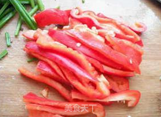 韭苔炒腊肉的做法步骤:4