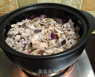 黑乐砂锅啫啫生肠的做法步骤:13