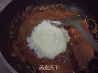 可可雪花酥的做法步骤:6