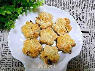 葡萄干核桃司康-零失败西式小点心的做法步骤:12