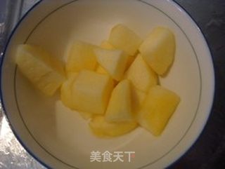 椰汁香蘋南瓜甜湯的做法步骤:6