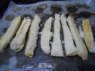 香葱黄油面包干的做法步骤:5