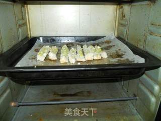 香葱黄油面包干的做法步骤:8