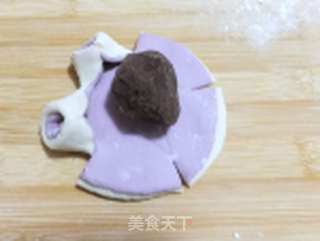 梅花豆沙包的做法步骤:7