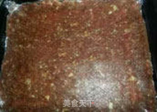 蜜汁猪肉脯的做法步骤:5