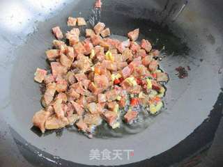 超下饭的腊肠酸萝卜丁的做法步骤:8