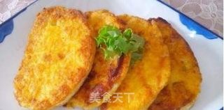 香煎馒头的做法步骤:6