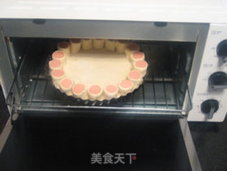 花边披萨的做法步骤:11
