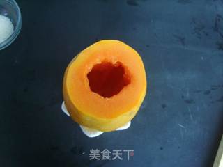 木瓜凉粉冻的做法步骤:5