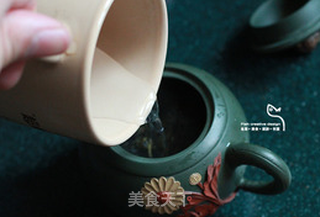 深夜食堂——飞鱼籽茶泡饭的做法步骤:4