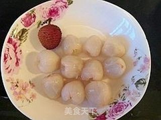 黑糯米荔枝扣的做法步骤:6