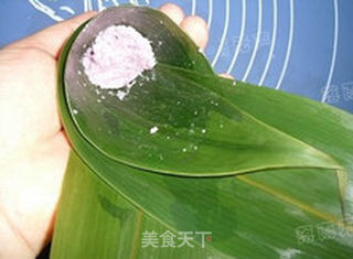 粗粮美食——紫薯迷你粽的做法步骤:7