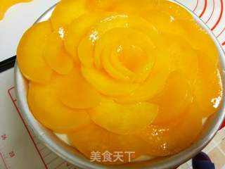 黄桃慕斯的做法步骤：23