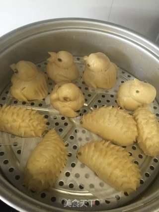 花样馒头的做法步骤:11